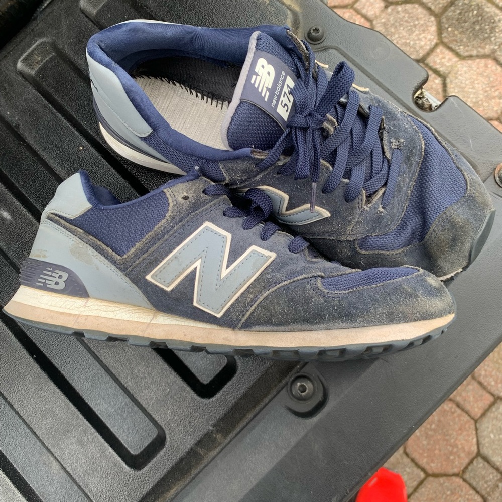 New Balance 574 Navy 10.5